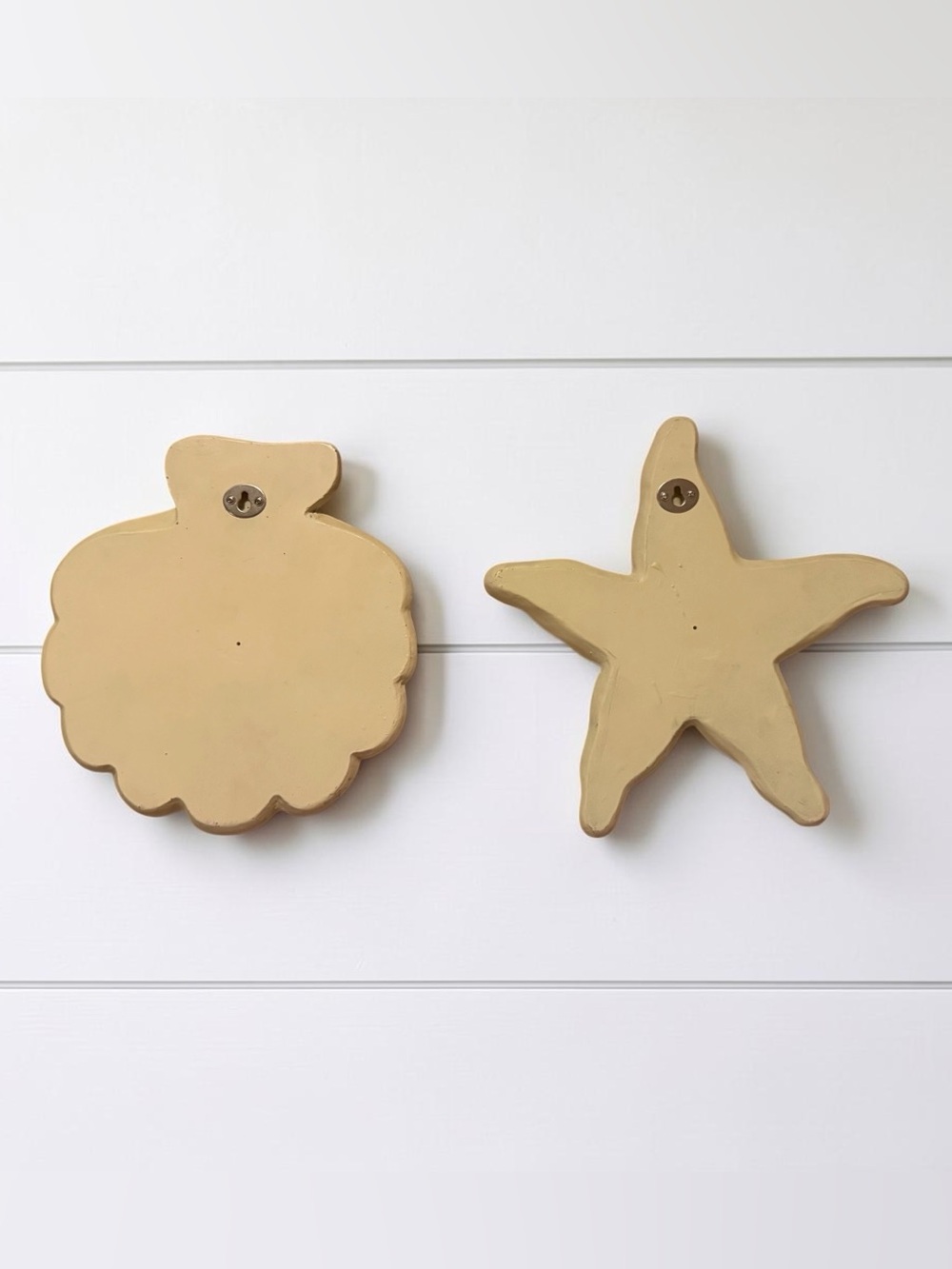 RARE Mosaic Glass Shell Starfish Wall Decor Coastal Beach Nautical Home Accent - Picture 4 of 5
